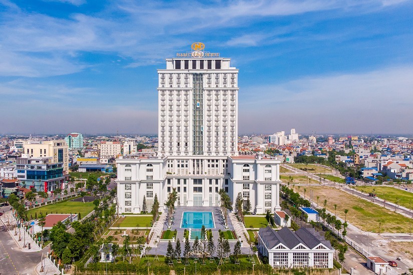 Khách sạn Nam Cường Nam Định. Ảnh: 