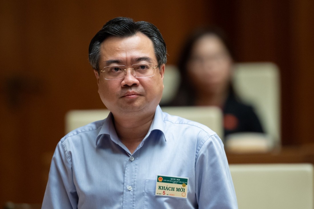 Bộ trưởng Bộ Xây dựng Nguyễn Thanh Nghị. Ảnh: quochoi.vn
