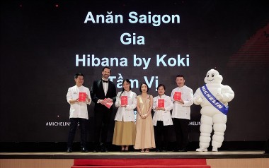Việt Nam có 4 nhà hàng đầu tiên nhận sao Michelin