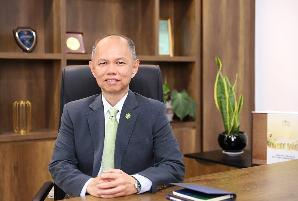 Ông Ng Teck Yow, đảm nhận chức vụ CEO Novaland từ 17/3. Ảnh: NVL.