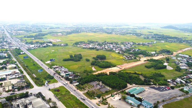 Xã Tịnh Phong, huyện Sơn Tịnh, tỉnh Quãng Ngãi. Ảnh: Công Xuân