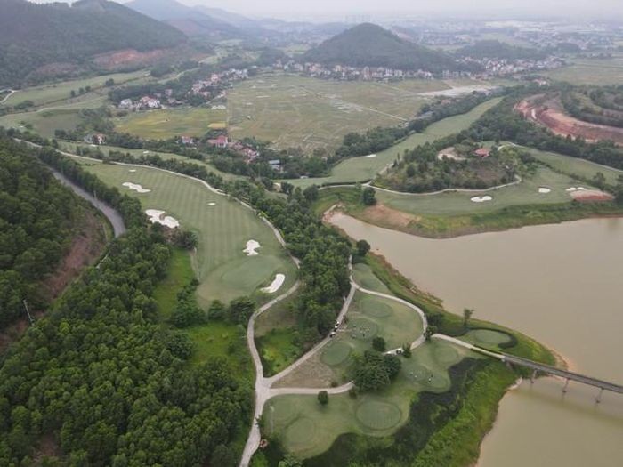 Sân golf Yên Dũng, Bắc Giang muốn mở rộng thêm 18 lỗ. Ảnh: KL