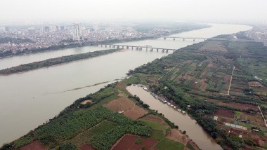 Hà Nội đồng ý xây dựng công viên văn hóa tại bãi nổi giữa và ven sông Hồng