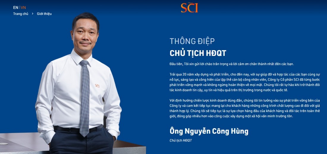 SCI là công ty gì? Công ty CP SCI làm ăn ra sao dưới quyền ông Nguyễn Văn Phúc?