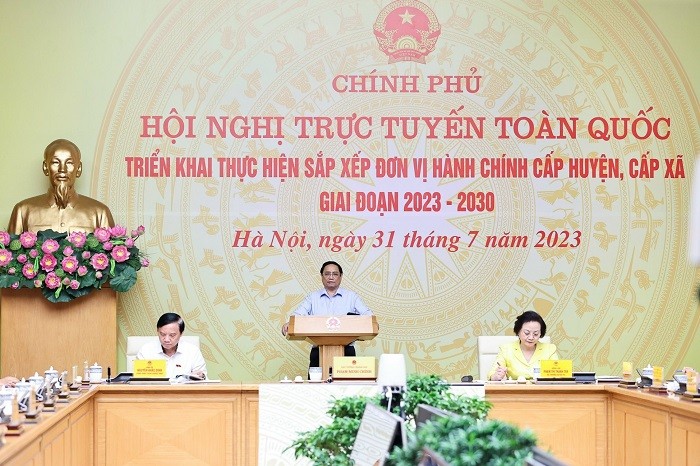 Thủ tướng Chính phủ Phạm Minh Chính phát biểu khai mạc Hội nghị.