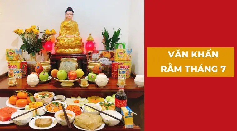 Văn khấn Rằm tháng 7 ngắn gọn, chuẩn nhất