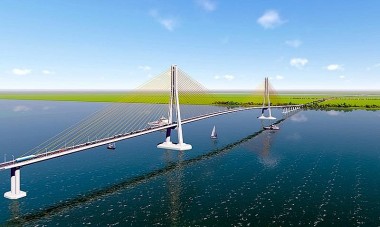 Sẽ khởi công cây cầu 8.000 tỷ nối Sóc Trăng và Trà Vinh trong tháng 10