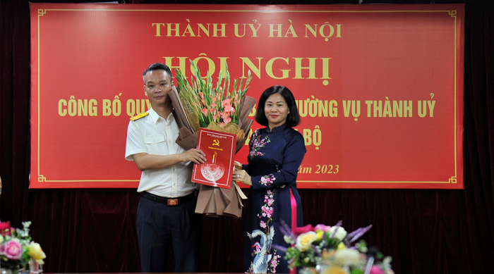 Công bố Quyết định chuẩn y chức danh Bí thư Đảng ủy Cục Thuế thành phố Hà Nội, nhiệm kỳ 2020-2025