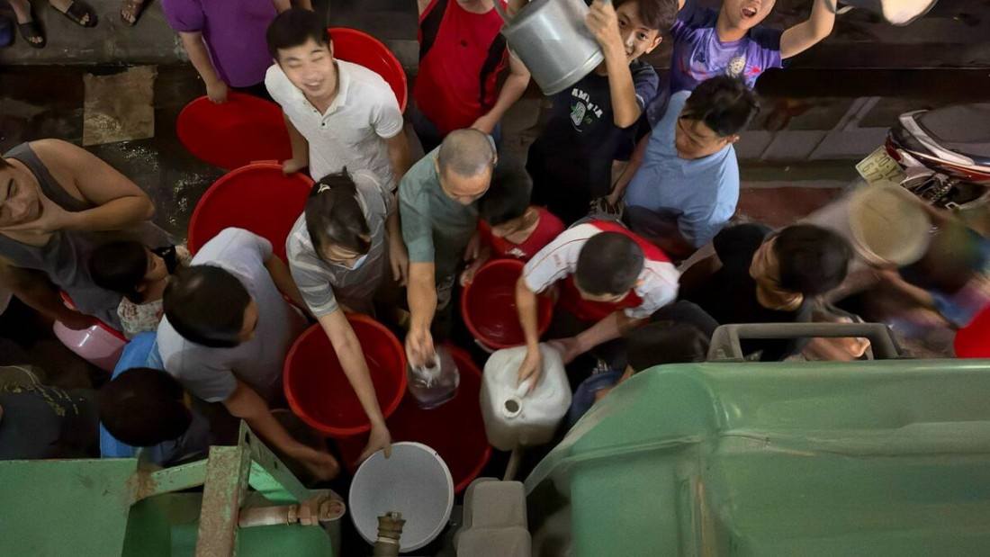 Yêu cầu cấp đủ nước sạch cho khu đô thị Thanh Hà