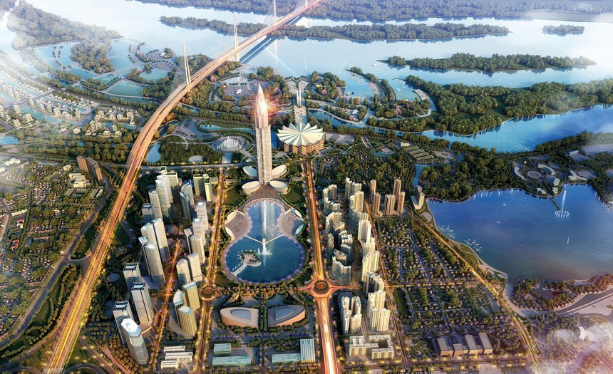 Triển khai thành phố thông minh Bắc Hà Nội 4,2 tỷ USD nơi tòa tháp 108 tầng toạ lạc