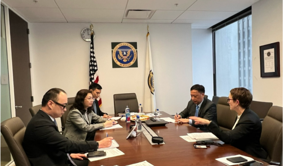 Ủy ban Chứng khoán Việt Nam và Ủy ban Chứng khoán Hoa Kỳ thúc đẩy hợp tác song phương