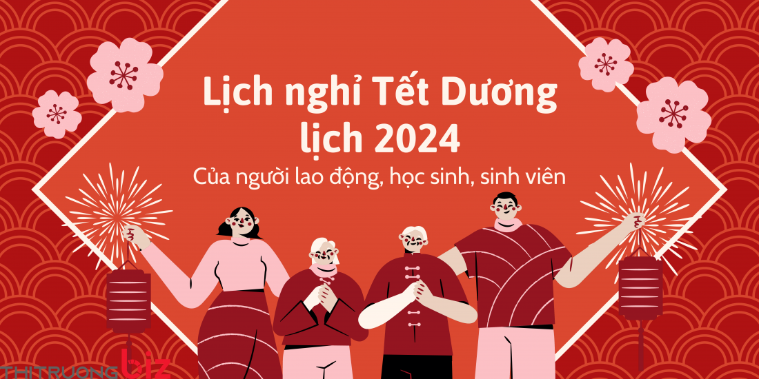 Lịch nghỉ Tết Dương lịch 2024 của người lao động, học sinh, sinh viên