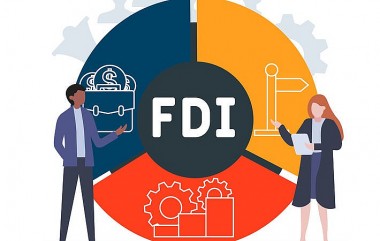 Tổng vốn FDI 'rót' vào Việt Nam (FDI) đạt gần 36,61 tỷ USD trong năm 2023