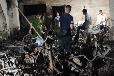 Công an TP Hà Nội khởi tố 6 bị can trong vụ cháy  'chung cư mini' Khương Đình