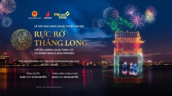 Hà Nội: Sẽ tổ chức 'Lễ hội ánh sáng nghệ thuật Hà Nội – Rực rỡ Thăng Long' bắn pháo hoa tại 32 điểm tại tất cả 30 quận, huyện