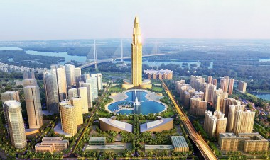 Tháp Tài chính 108 tầng một trong những tòa nhà cao nhất Đông Nam Á thi tuyển phương án kiến trúc