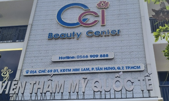 Viện thẩm mỹ quốc tế CCI Beauty Center 'núp bóng' phòng khám chuyên khoa da liễu và lấy địa chỉ các bệnh viện khác 'biến' thành cơ sở của mình