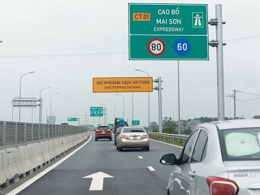 Cao tốc Cao Bồ - Mai Sơn được 'rót' gần 1.900 tỷ đồng mở rộng lên 6 làn xe