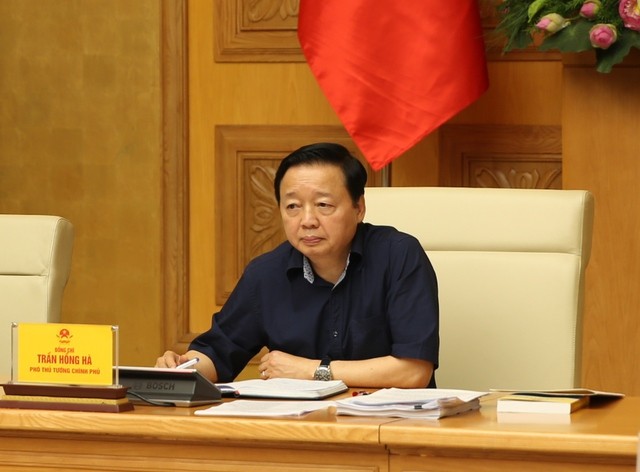 Phó Thủ tướng Trần Hồng Hà yêu cầu ưu tiên hoàn thiện dự thảo Nghị định về giá đất