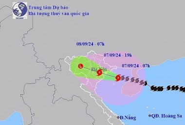 CẬP NHẬT: Bão số 3 - YAGI giật cấp 16 đổ bộ Quảng Ninh-Hải Phòng, Hà Nội có khả năng gió giật cấp 10