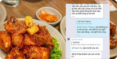 Bị tố dùng lại đồ ăn thừa Papas’ Chicken dừng hoạt động cơ sở Hoàng Văn Thụ, sa thải quản lý