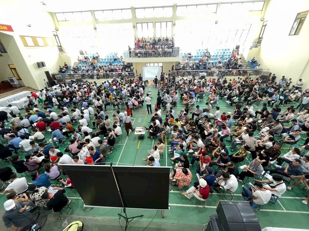 Thanh Oai: Các lô đất có giá trúng từ 80 triệu đồng đến hơn 100 triệu đồng đều bị bỏ cọc