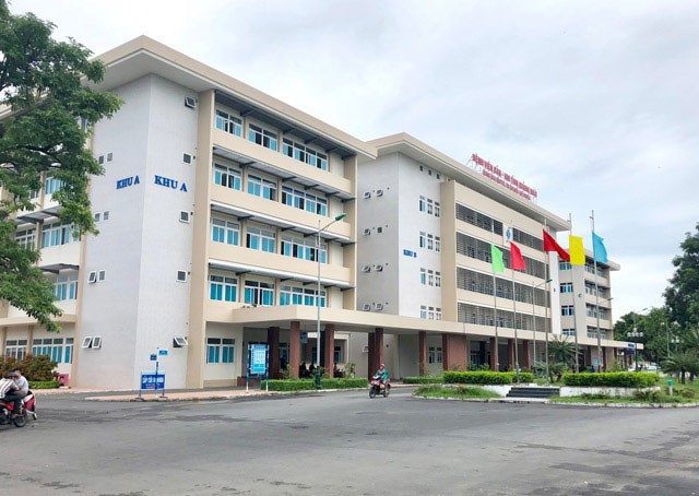 Bệnh viện Sản Nhi Quảng Ngãi. Ảnh: N.L.