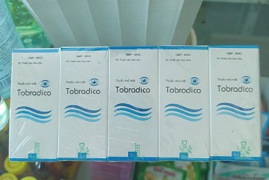Cục Quản lý Dược thông báo thu hồi thuốc nhỏ mắt Tobradico kém chất lượng