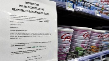 Bộ Y tế thông tin về vụ một công ty của Pháp bị buộc tội do bê bối sữa nhiễm khuẩn Salmonella