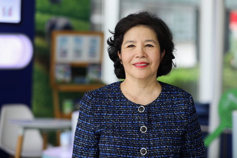 Bà Mai Kiều Liên, Tổng Giám đốc Công ty Cổ phần sữa Việt Nam (Vinamilk). 