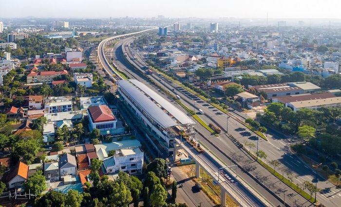 Tuyến metro số 1 Bến Thành – Suối Tiên bị chậm tiến độ do chưa được bổ sung vốn điều lệ. Ảnh: Kinh tế Sài Gòn