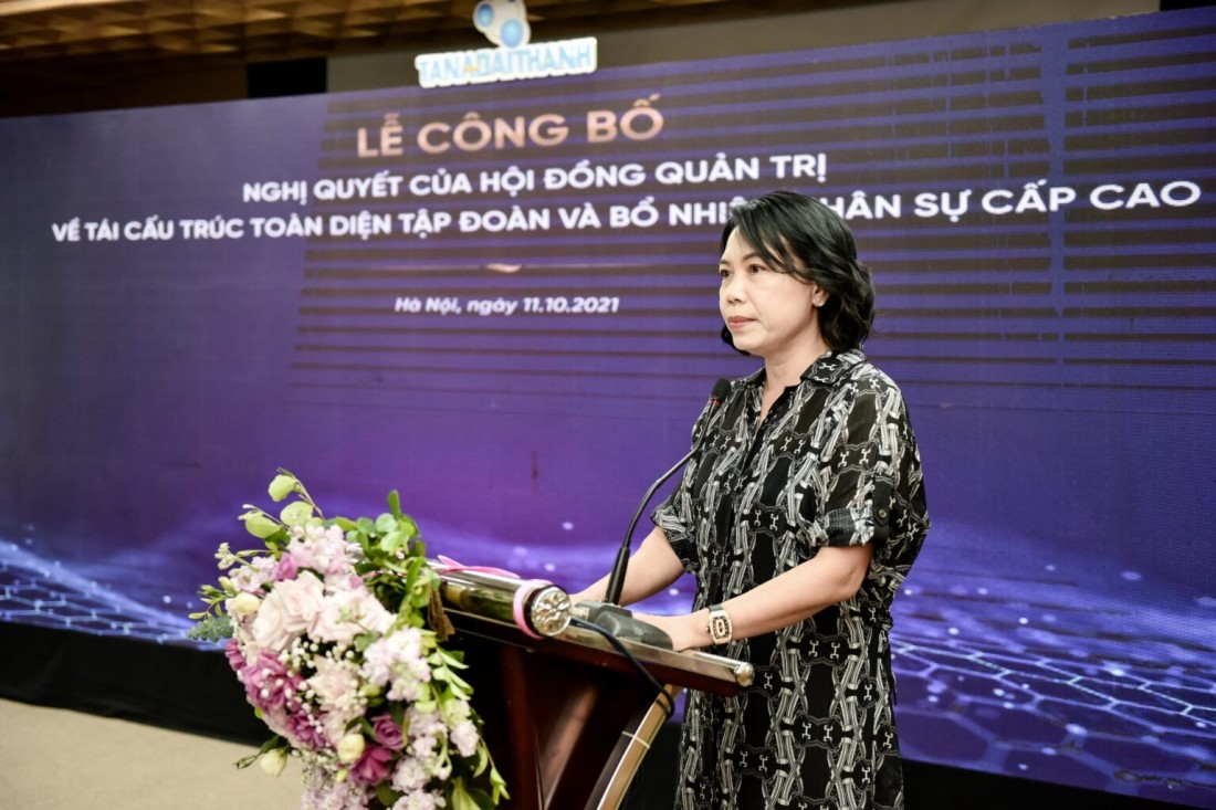 Bà Nguyễn Thị Mai Phương là người xây dựng nền móng cho sự phát triển của Tập đoàn Tân Á Đại Thành.