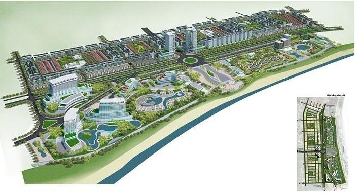 Phối cảnh dự án Khu đô thị và du lịch An Quang, huyện Phù Cát - Ảnh: TT Xúc tiến đầu tư và Hợp tác Bình Định.