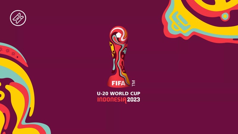 Biểu tượng U20 World Cup 2023 ban đầu dự kiến diễn ra tại Indonesia. (Ảnh: FIFA)