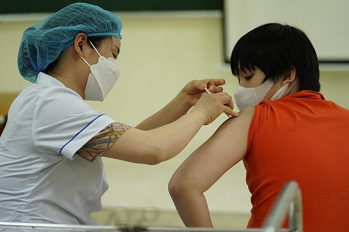 Hơn 12.000 trẻ 5-11 đã tiêm vaccine COVID-19. Ảnh: VTC.vn