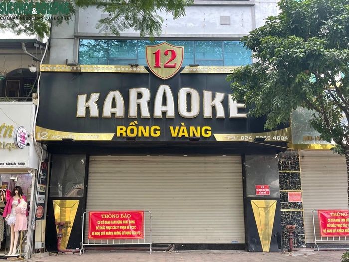 Nhiều quán karaoke đóng cửa vì vướng thủ tục phòng cháy, chữa cháy.. Ảnh: Đại Đoàn Kết