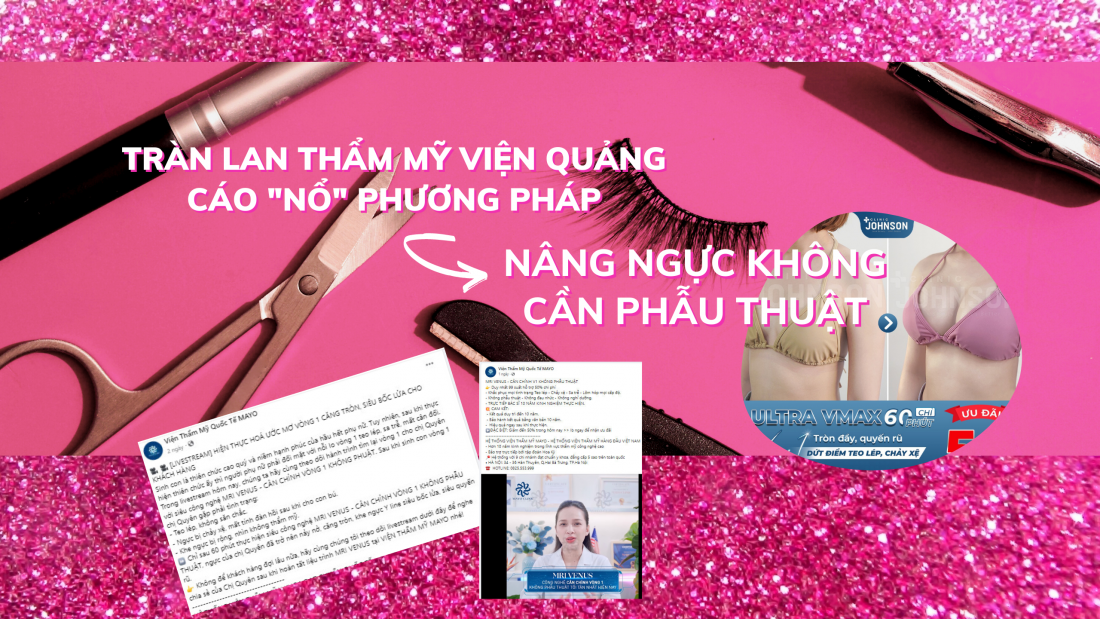 tham my vien wonjin johnson clinic quang cao ram ro phuong phap nang nguc khong can phau thuat