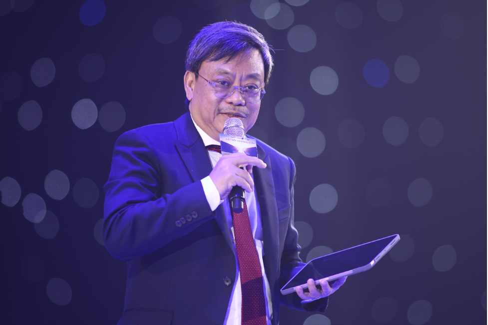 Ông Nguyễn Đăng Quang, Chủ tịch HĐQT Masan Group chia sẻ tại ĐHĐCĐ năm 2023. Ảnh: Nhadautu