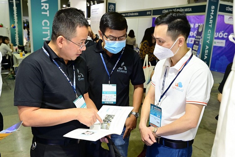 Hệ sinh thái dịch vụ Unicloud gây ấn tượng trong ngày đầu triển lãm Smart City Asia 2022