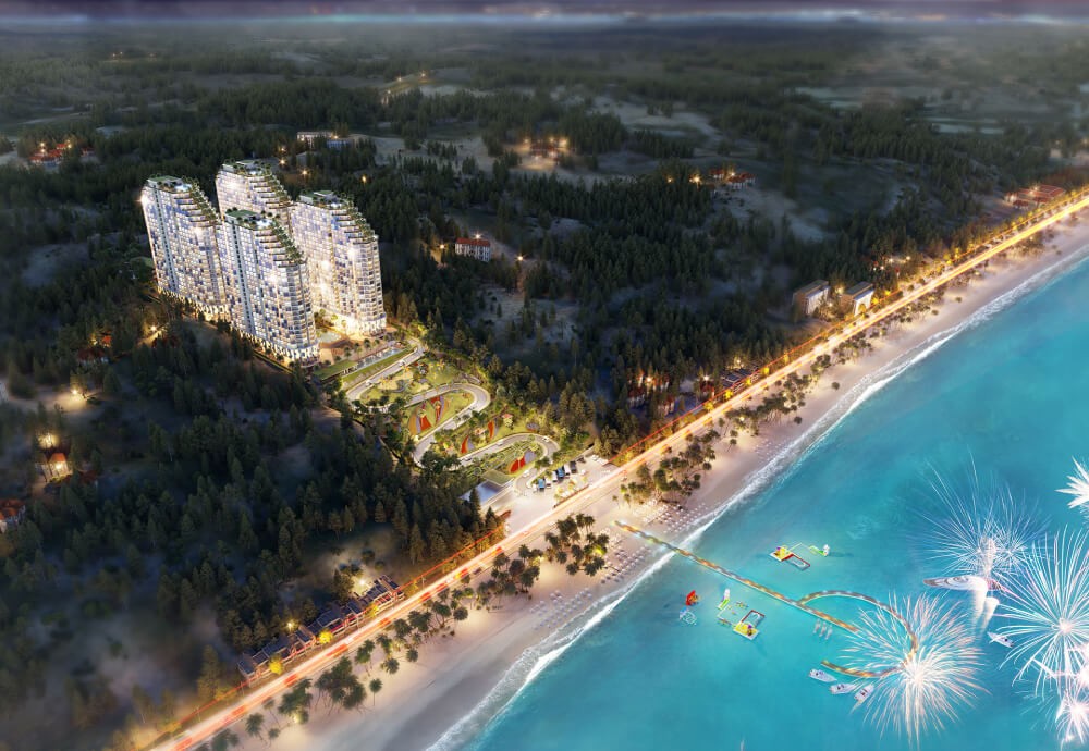 Bình Thuận 'bật đèn xanh' cho dự án Apec Mandala Wyndham 3.000 tỷ. Ảnh: Phối cảnh dự án 
