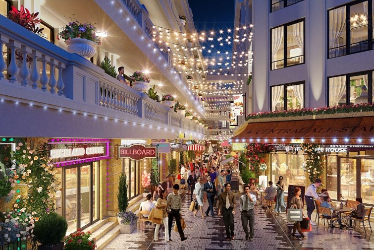 Shop thương mại Luxury hứa hẹn sẽ hứa hẹn sẽ mang lại một không gian giao thương và giải trí nhộn nhịp cho Eurowindow Garden City.