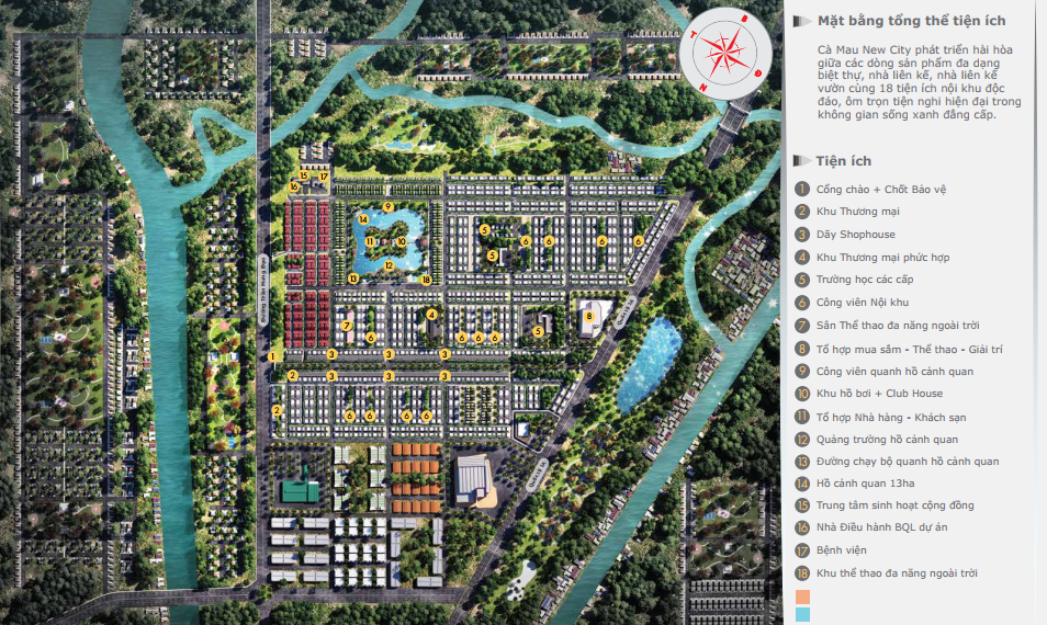 Bản tin bất động sản 23/6: Đất nền dự án Cà Mau New City giá từ 12 triệu đồng/m2