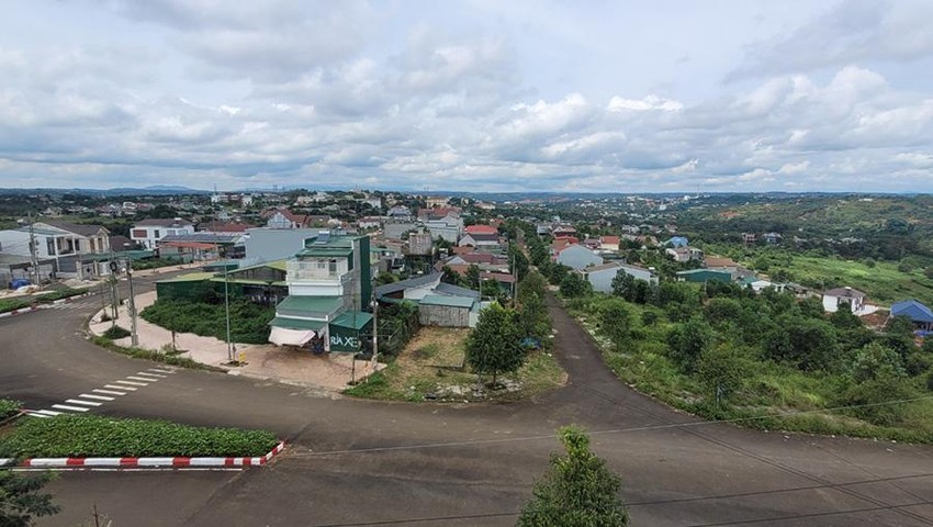 Dự án xây dựng khu dân cư số 3 và số 4 ở TP Gia Nghĩa, tỉnh Đắk Nông bị thất lạc hồ sơ. Ảnh: plo.vn