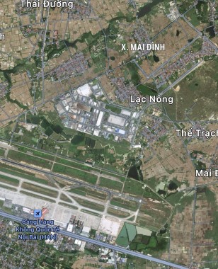 Gần 1.200m2 đất gần sân bay Nội Bài sắp được đấu giá với khởi điểm 41 triệu đồng/m2