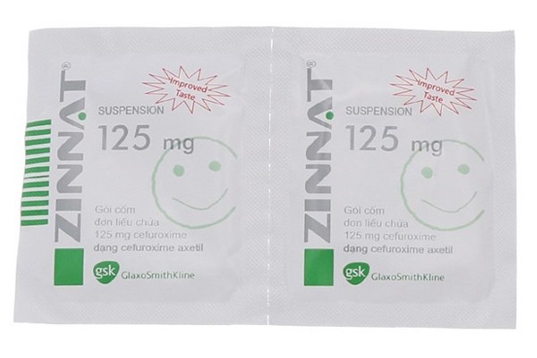  Cục Quản lý dược thông báo thu hồi trên toàn quốc 2 lô thuốc cốm pha hỗn dịch uống Zinnat Suspension 125mg.