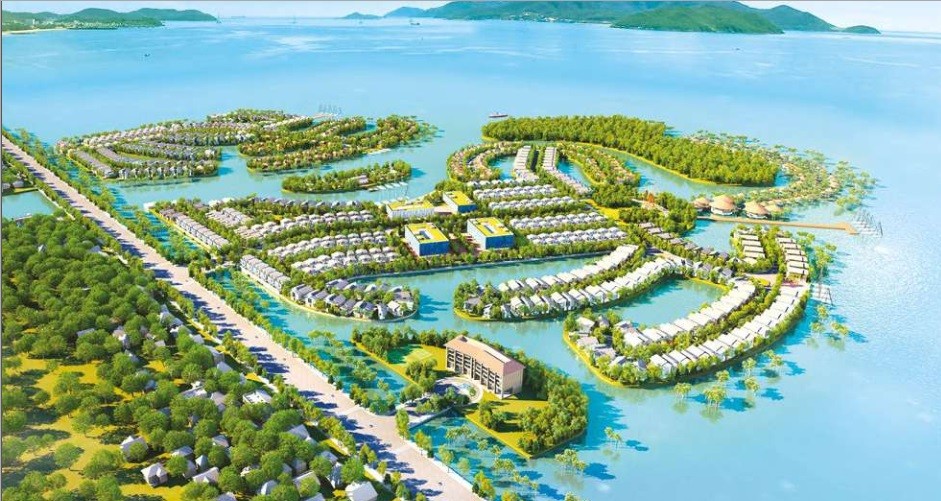 Phối cảnh dự án Thị Nai Eco Bay.