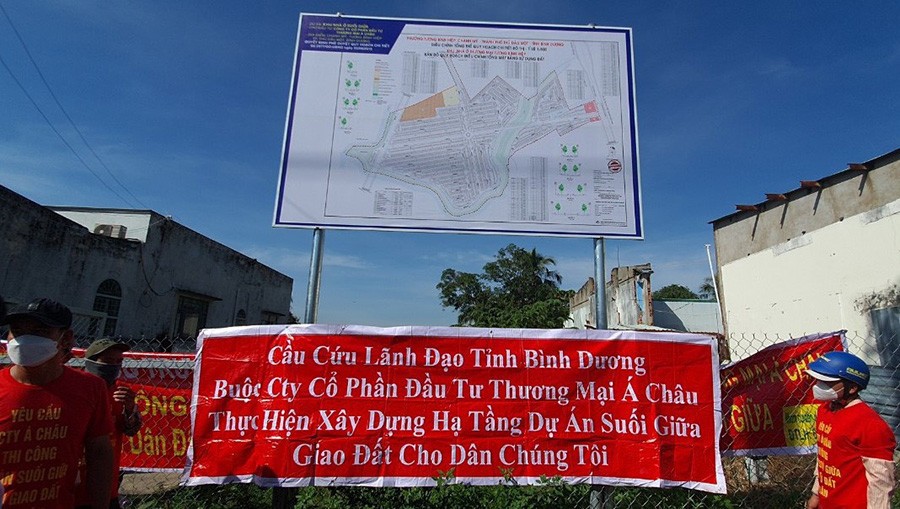 Chủ đầu tư dự án Khu nhà ở Suối Giữa từng bị phạt vì huy động vốn trái phép. Ảnh: Vietnamnet.vn