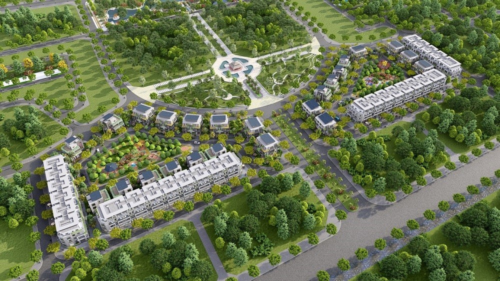 Dự án khu biệt thự Lan Viên Villa tại Khu đô thị Đặng Xá, Gia Lâm, TP Hà Nội có mức giá lên tới 108,3 triệu đồng/m2