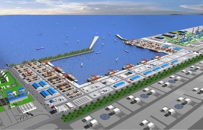Dự kiến trong quý I/2023, dự án đầu tư xây dựng cảng Mỹ Thủy sẽ thi công. Ảnh: Phối cảnh bến cảng Mỹ Thủy