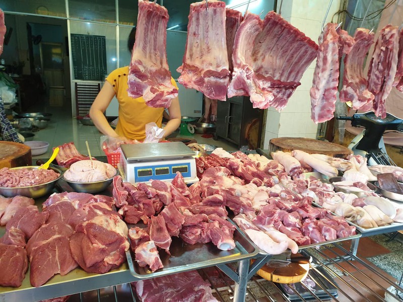 Giá thịt lợn tiếp tục không có điều chỉnh